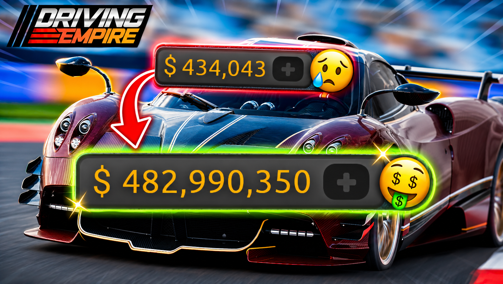 Real Driving Empire delivery proof